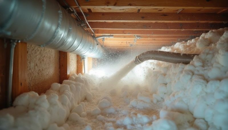 Blown Insulation Installation in Arvada, CO
