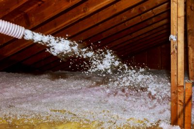 Attic Insulation Installation